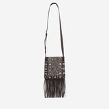 MINI BORSA A SPALLA VALENTINO GARAVANI NELLCÔTE RICAMATA CON FRANGE 7W2B0R34 TAARCB VALENTINO GARAVANI 