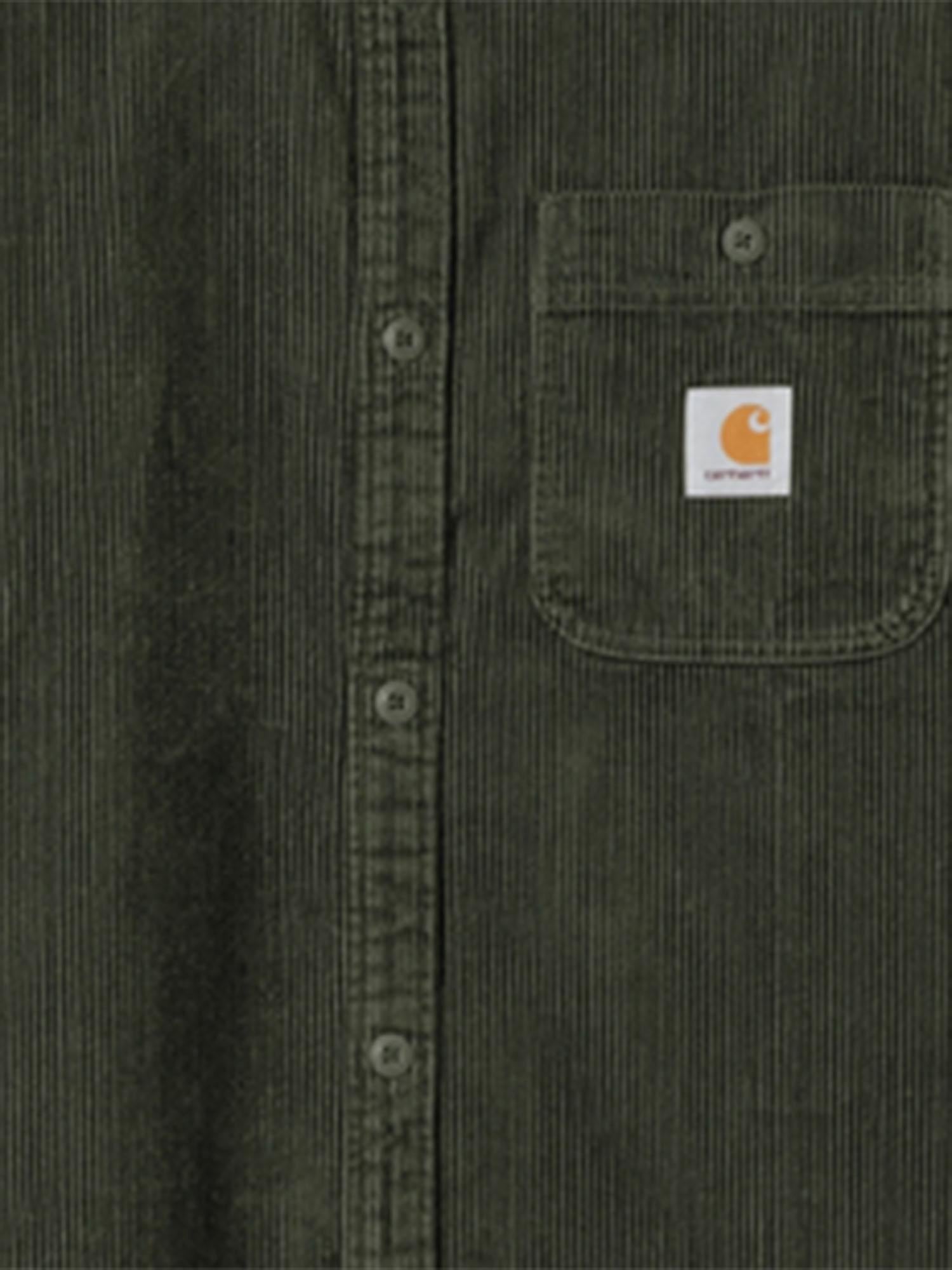 CAMICIA A COSTE IN COTONE CON LOGO I035837 2ZXXX CARHARTT WIP 