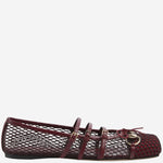 Ballerine in rete con morsetto 835077 FAEQZ6207 GUCCI 