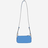 BORSA MINI HALF MOON BAGUETTE IN PELLE CON LOGO 105069 A0QOF32Q PINKO 