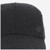 cappello da baseball in tweed di lana AC1110223 999B PATOU 