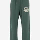PANTALONI JOGGER IN COTONE CON LOGO SG2520103 HUNTERGREEN SUMMER GAMES 
