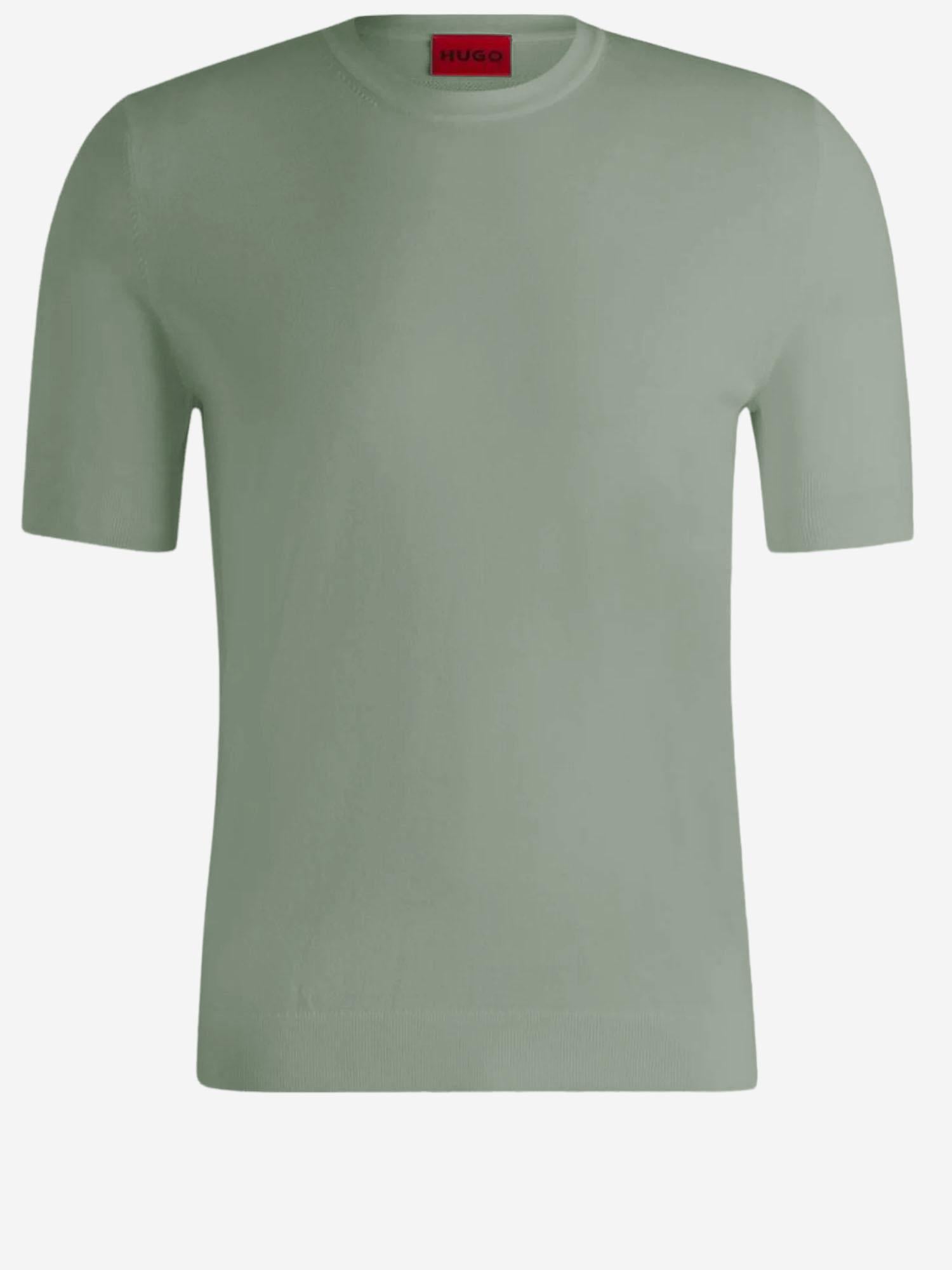 MAGLIA IN MISTO VISCOSA 50536693 337 HUGO BOSS 