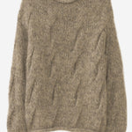 MAGLIONE IN LANA E ALPACA AW25T2492Y302 HUSK LAUREN MANOOGIAN 