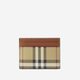 PORTA CARTE CHECK 8109801 VNTGCHK/BRIARBROWN BURBERRY 