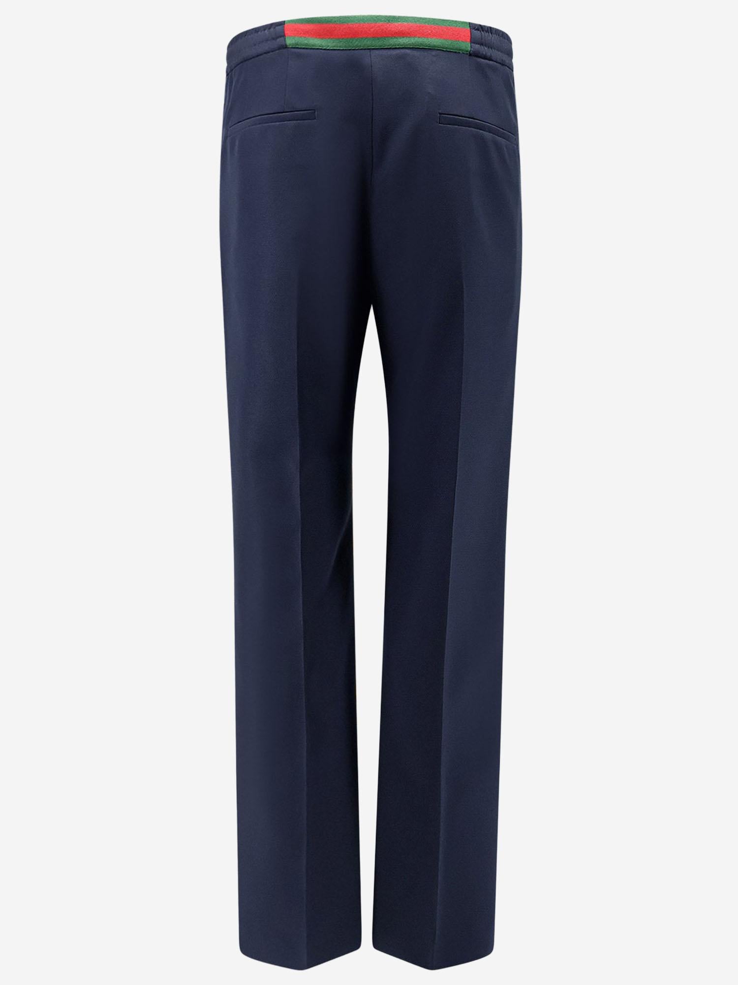 PANTALONI IN TESSUTO TECNICO CON LOGO 852345 ZAFKB4847 GUCCI 