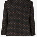 GIACCA IN LANA CON MOTIVO FALENA DOTS FJ7676 AW7EF1UL3 FENDI 