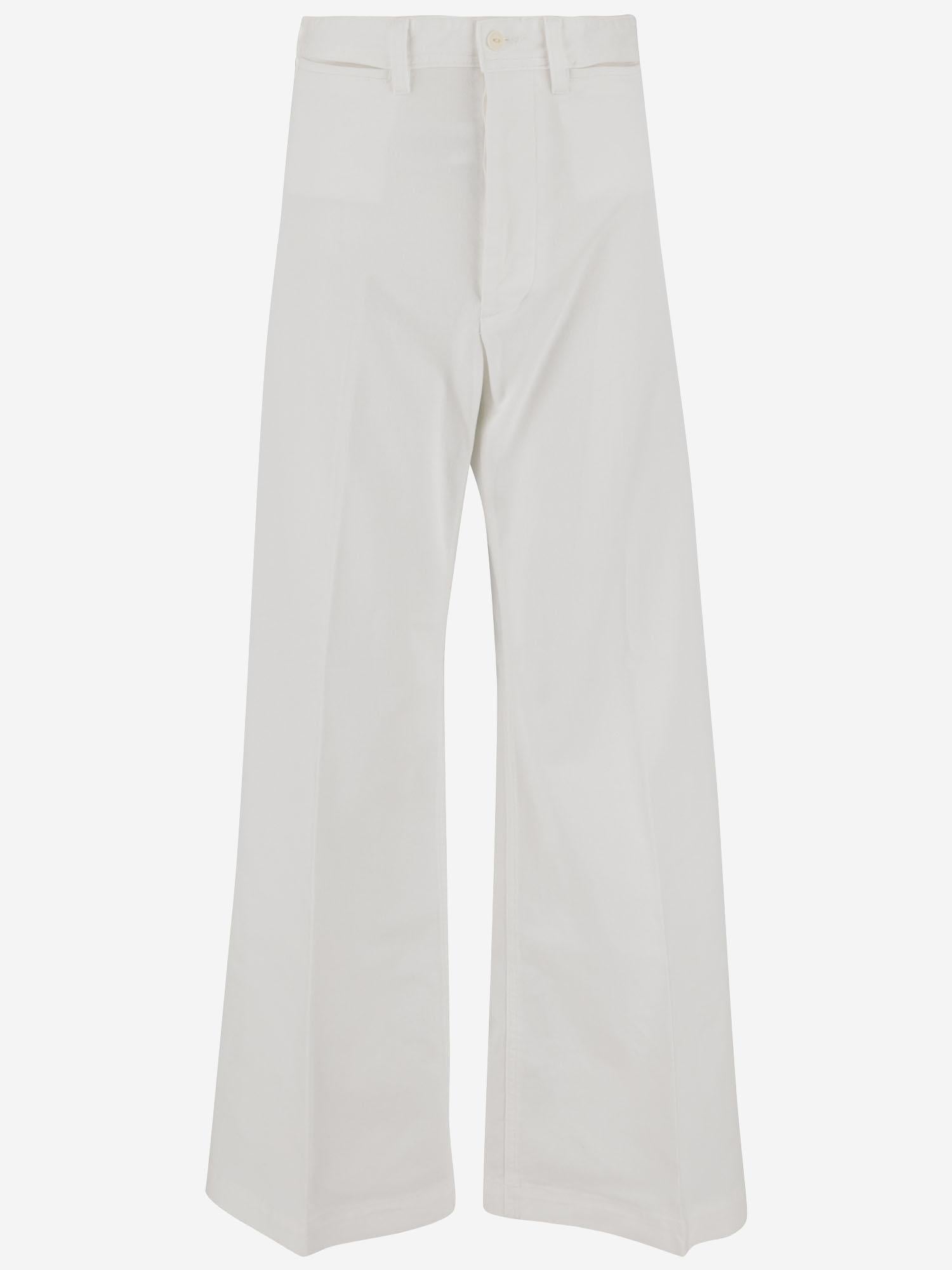 PANTALONI IN COTONE STRETCH 211909526 001 POLO RALPH LAUREN 