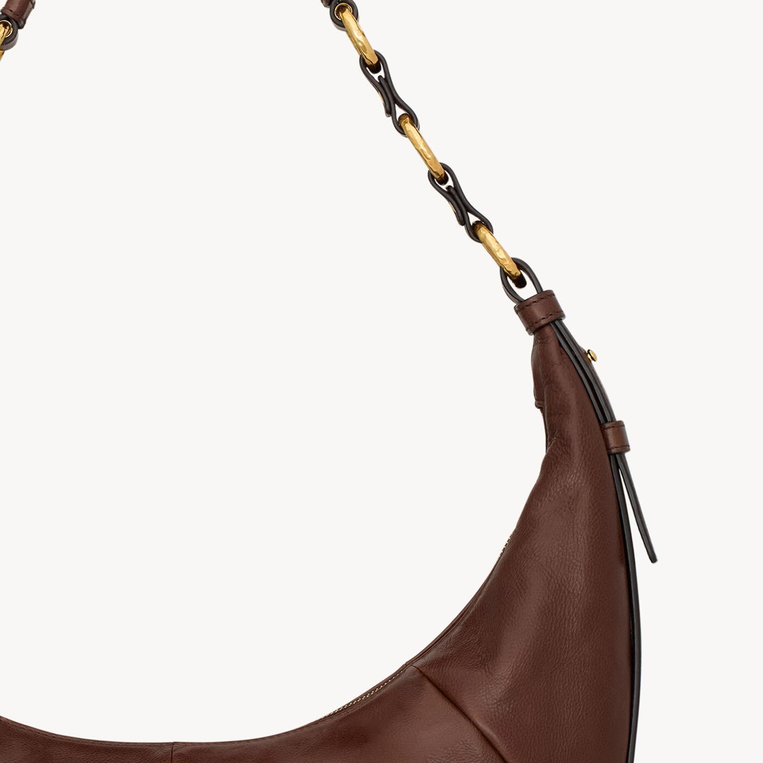 BORSA HOBO IN PELLE 862365 AAGE72269 SAINT LAURENT 