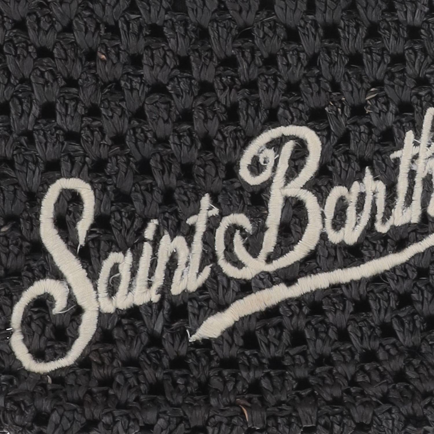 POCHETTE IN RAFIA CON LOGO RAFP001 09036L MC2 SAINT BARTH 