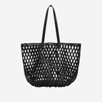 BORSA SHOPPING CON PERLINE IN LEGNO 862074 KAAAY1000 SAINT LAURENT 