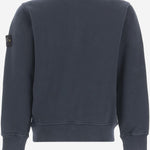 FELPA IN COTONE CON LOGO 6100012 S0A20V0020 STONE ISLAND KIDS 