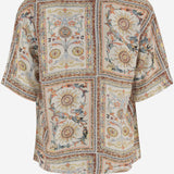 CAMICIA IN VISCOSA CON STAMPA FANTASIA 80OALF01 CNF05R85 JUST CAVALLI 