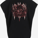 T-SHIRT SENZA MANICHE IN COTONE CON STAMPA B0030666 FA583P774 44 LABEL GROUP 