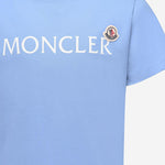 T-SHIRT IN COTONE CON LOGO 8C0001089AFV 70G MONCLER ENFANTS 