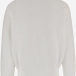 FELPA IN COTONE CON LOGO SWPX036W JERSEYWHITE AUTRY 