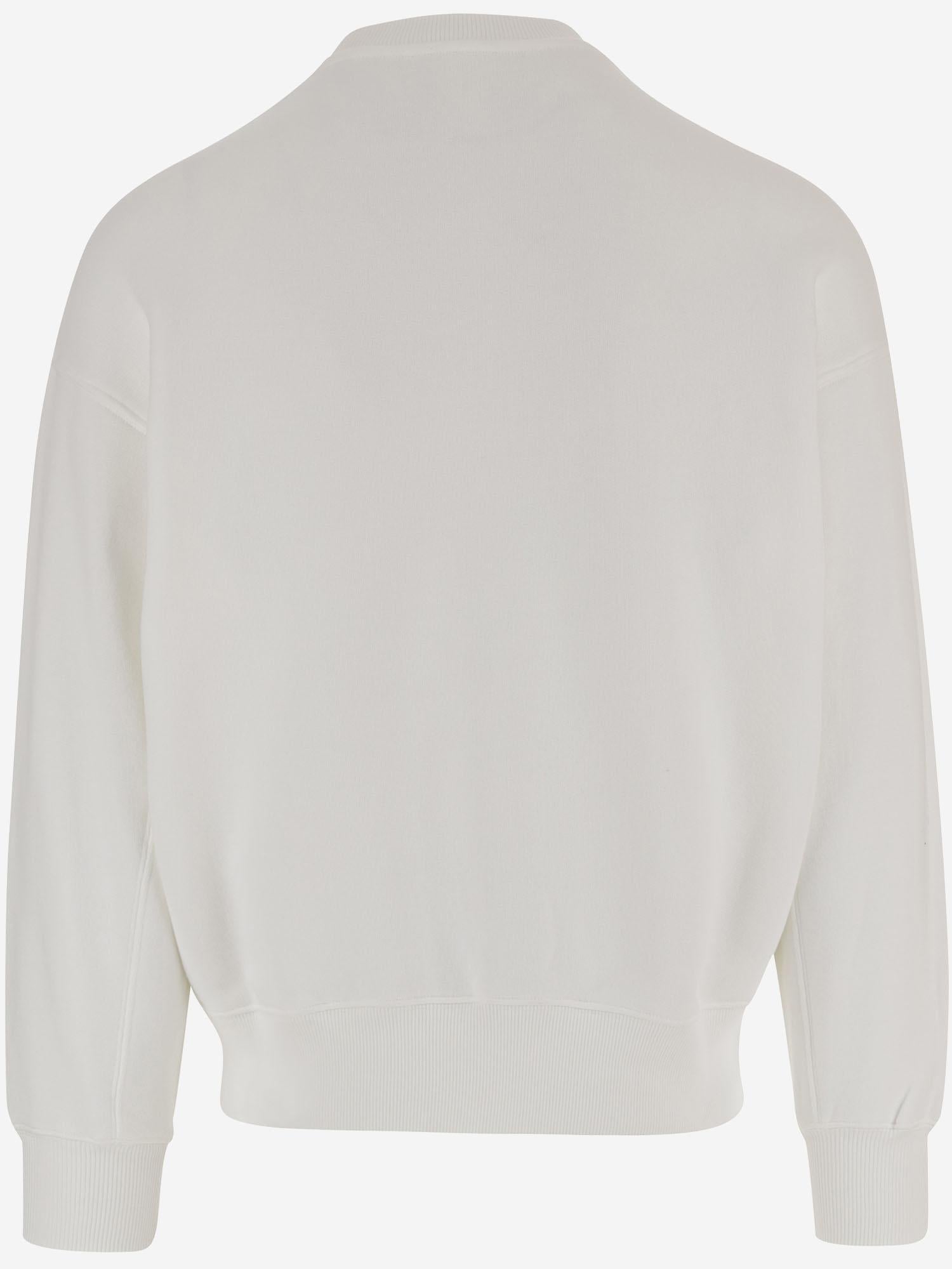 FELPA IN COTONE CON LOGO SWPX036W JERSEYWHITE AUTRY 