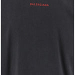 T-SHIRT IN COTONE CON LOGO 764235 TTVJ18483 BALENCIAGA 