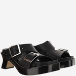 SABOT CON TACCO EASE IN PELLE DI VITELLO L814465X83 1100 LOEWE 