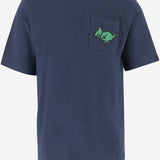 T-SHIRT IN COTONE CON LOGO IC25352 NAVY ICECREAM 