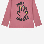 T-SHIRT IN COTONE CON STAMPA B225AC007  BOBO CHOSES KIDS 