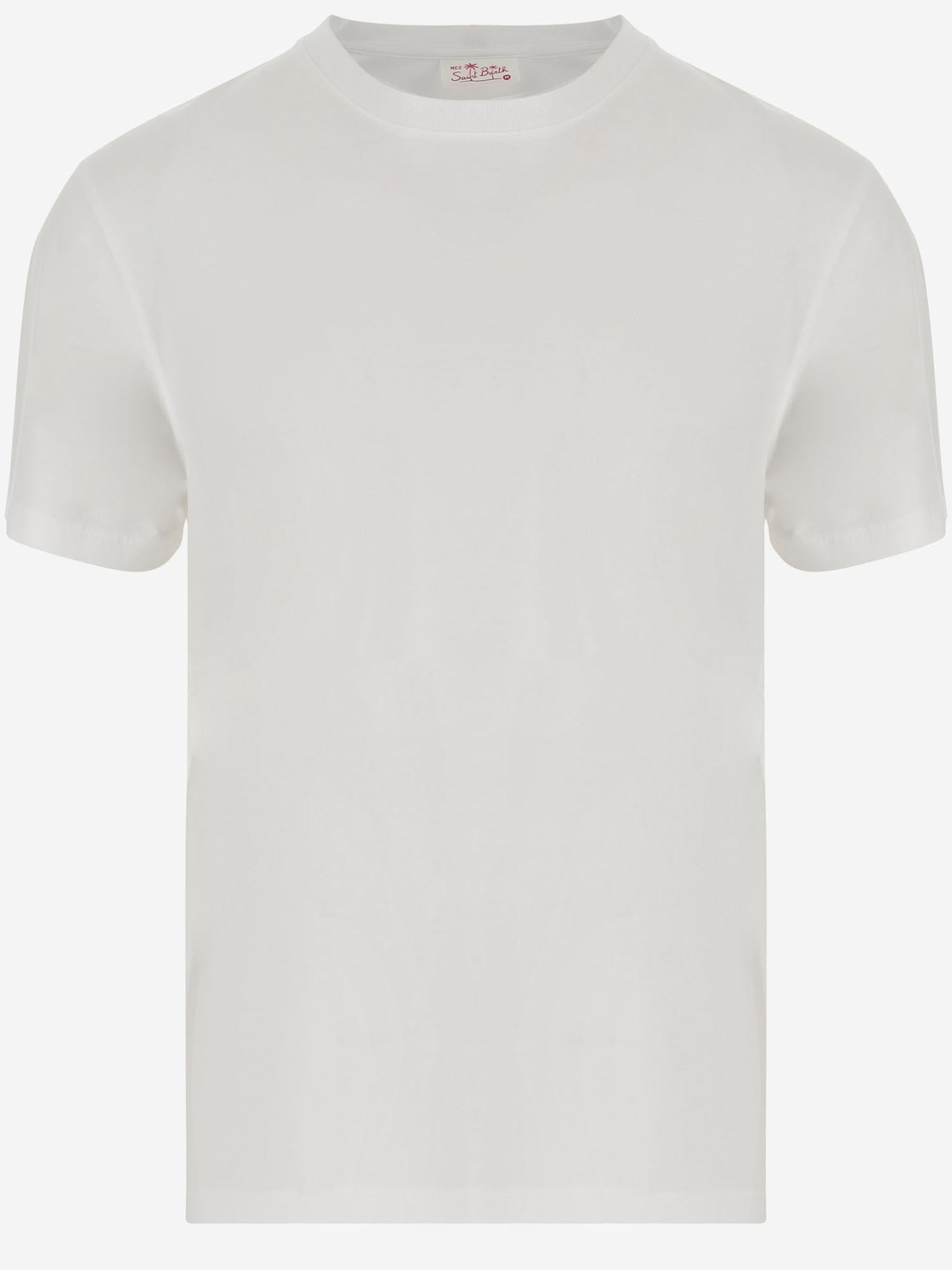 T-SHIRT IN COTONE DOV0009 00049H MC2 SAINT BARTH 