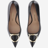 Décolleté maxi Gancini LARA70 001NERONEROAMARETTI SALVATORE FERRAGAMO 
