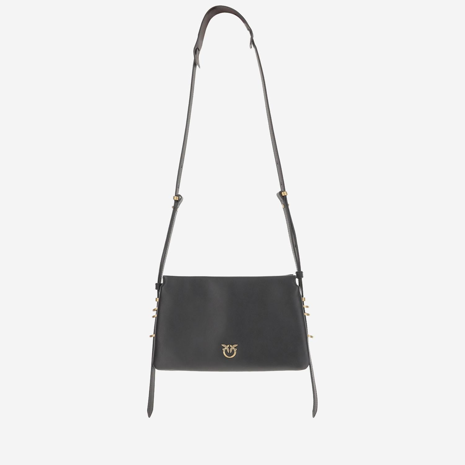 BORSA A TRACOLLA IN PELLE 105883 A0QOZ99Q PINKO 