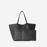 BORSA PARK TOTE THREE IN PELLE MARTELLATA W1272L129 BAS THE ROW 