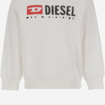 FELPA IN MISTO COTONE CON LOGO J02483 KYAZ3K100 DIESEL KIDS 