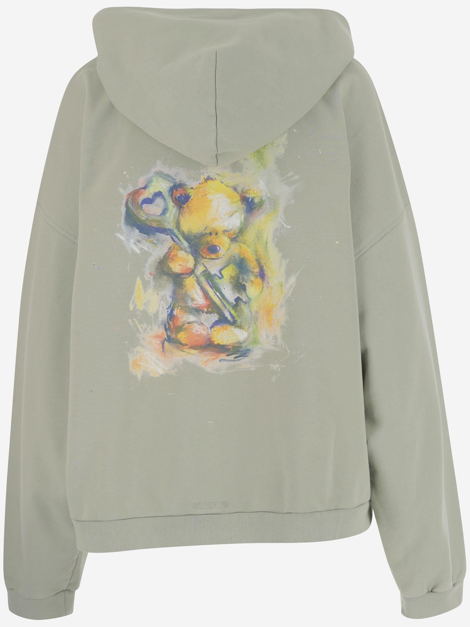 FELPA IN COTONE CON LOGO WDTJ324870U GR WE11 DONE 