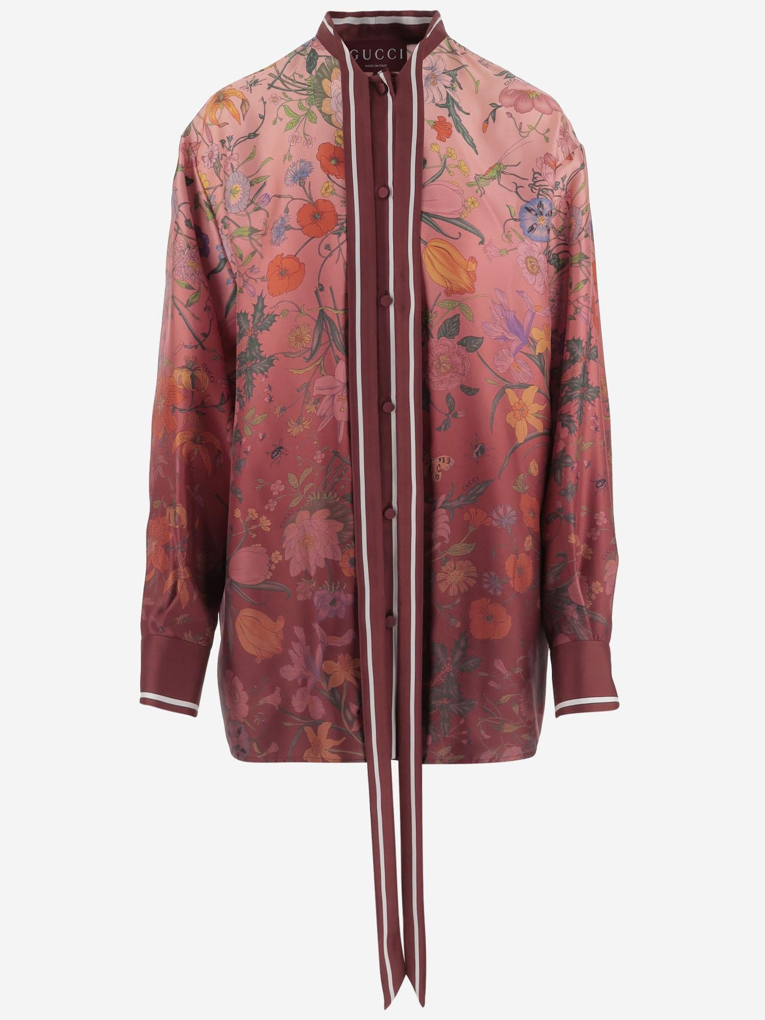 CAMICIA IN SETA 835617 ZATG85057 GUCCI 