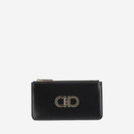 Portacarte Gancini 220629 001NEROFLAMERED SALVATORE FERRAGAMO 