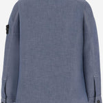 CAMICIA IN DENIM DI COTONE 1100002 S0310V0040 STONE ISLAND KIDS 