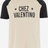 T-SHIRT IN COTONE STAMPATO CHEZ VALENTINO 7V3MG17D AYCQT3 VALENTINO 