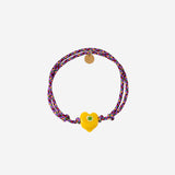Bracciale Guardian con perla in vetro GUARDIANHEARTGLASS YELLOW SORBET ISLAND 