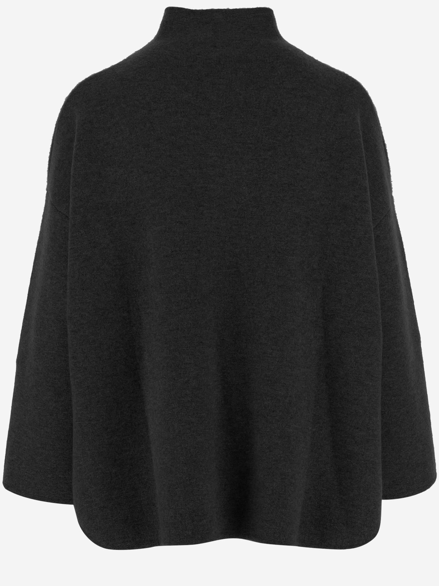 MAGLIONE IN CASHMERE D152WS ASPHALT OLIVER LATTUGHI 