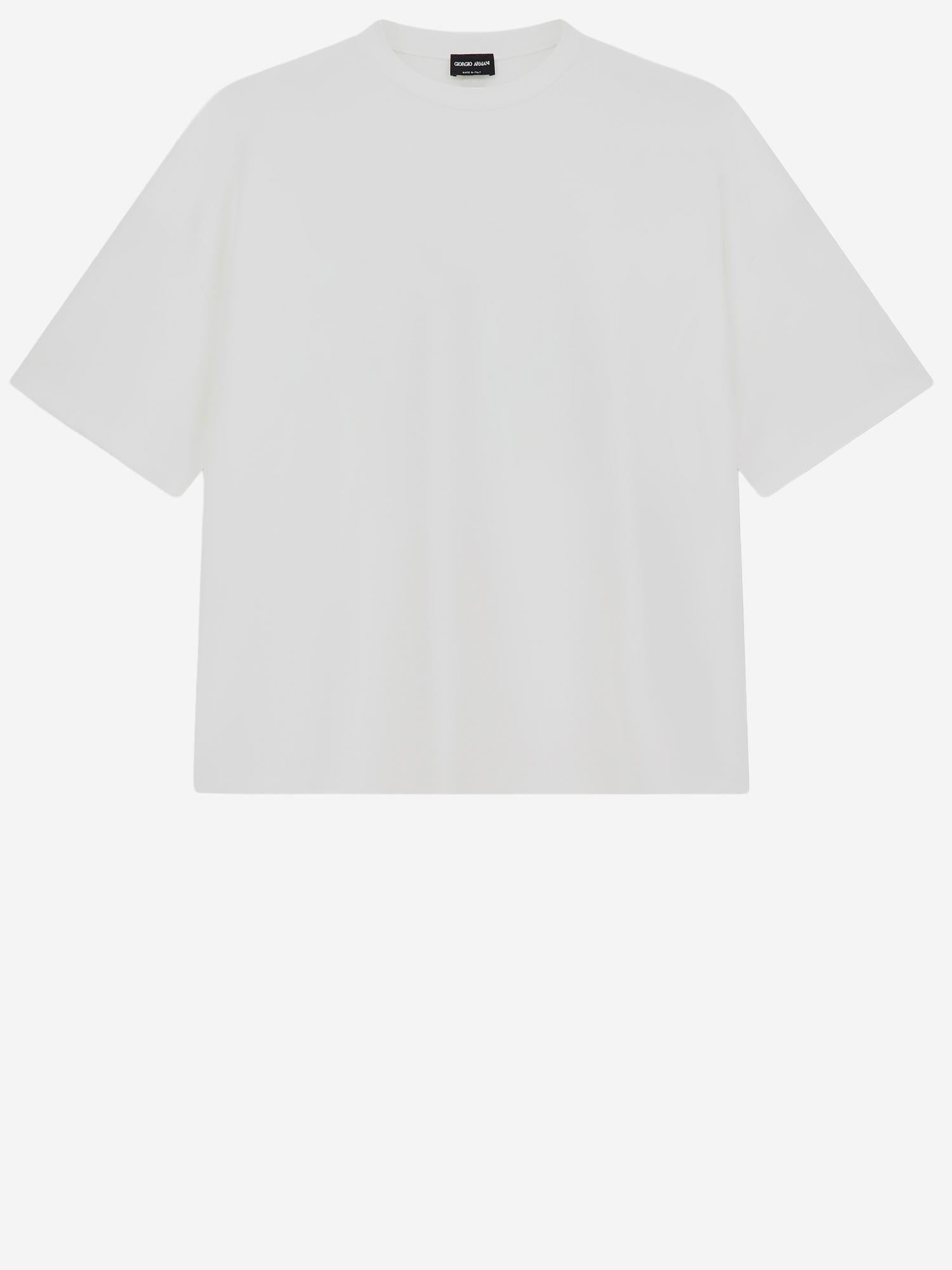 T-SHIRT MAXI LOGO GA IN JERSEY GM003398 TE21047U1060 GIORGIO ARMANI 