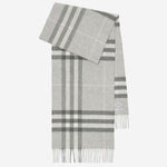 SCIARPA IN CASHMERE CON MOTIVO CHECK 8112637 MITTENGREY BURBERRY 