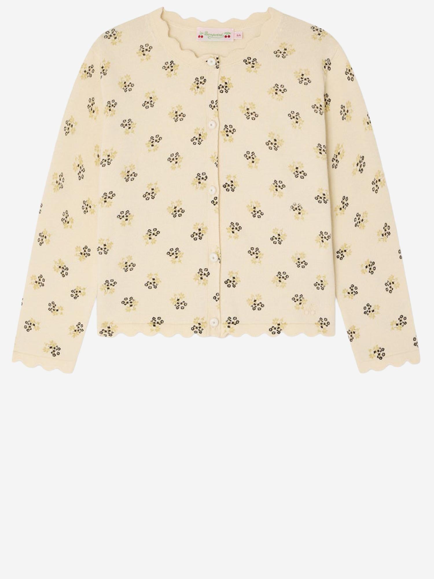 CAMICIA IN COTONE CON MOTIVO FLOREALE S06GCAK00013 503 BONPOINT KIDS 