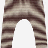 PANTALONI A RIGHE IN MISTO COTONE STRETCH 25W120 MELANZANA 1+ IN THE FAMILY KIDS 