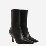 STIVALETTI JAMIE STRETCH BOOTIE 80 JAMIESTRETCHBOOTIE BLACK AMINA MUADDI 