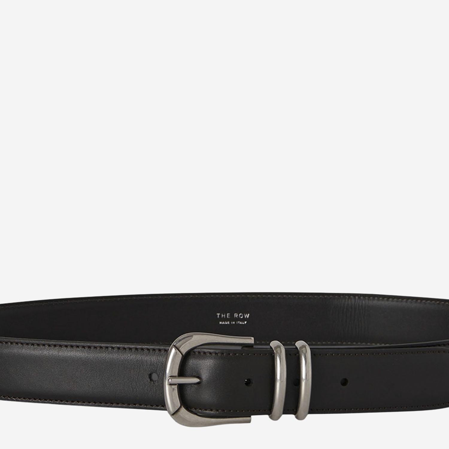 CINTURA VINTAGE IN PELLE W1704L60 DBAS THE ROW 