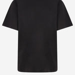 T-SHIRT IN COTONE E SETA CON LOGO 864626 XJHUF1152 GUCCI 