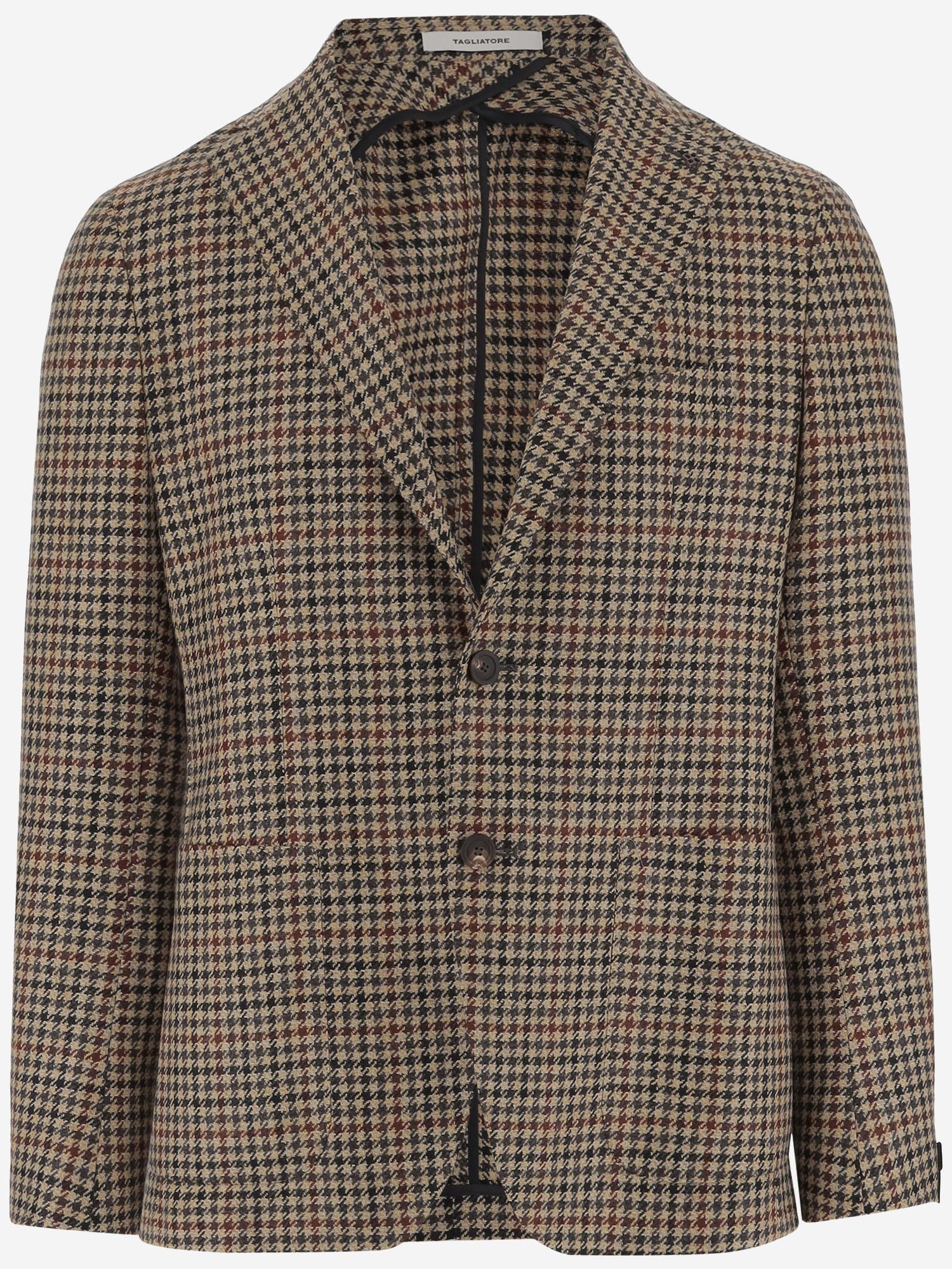 GIACCA MONOPETTO IN MISTO LANA E CASHMERE 1SMC22K 440009A503 TAGLIATORE 