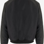 GIACCA BOMBER IN NYLON CON BORDI A COSTE BB004  CULTURA 