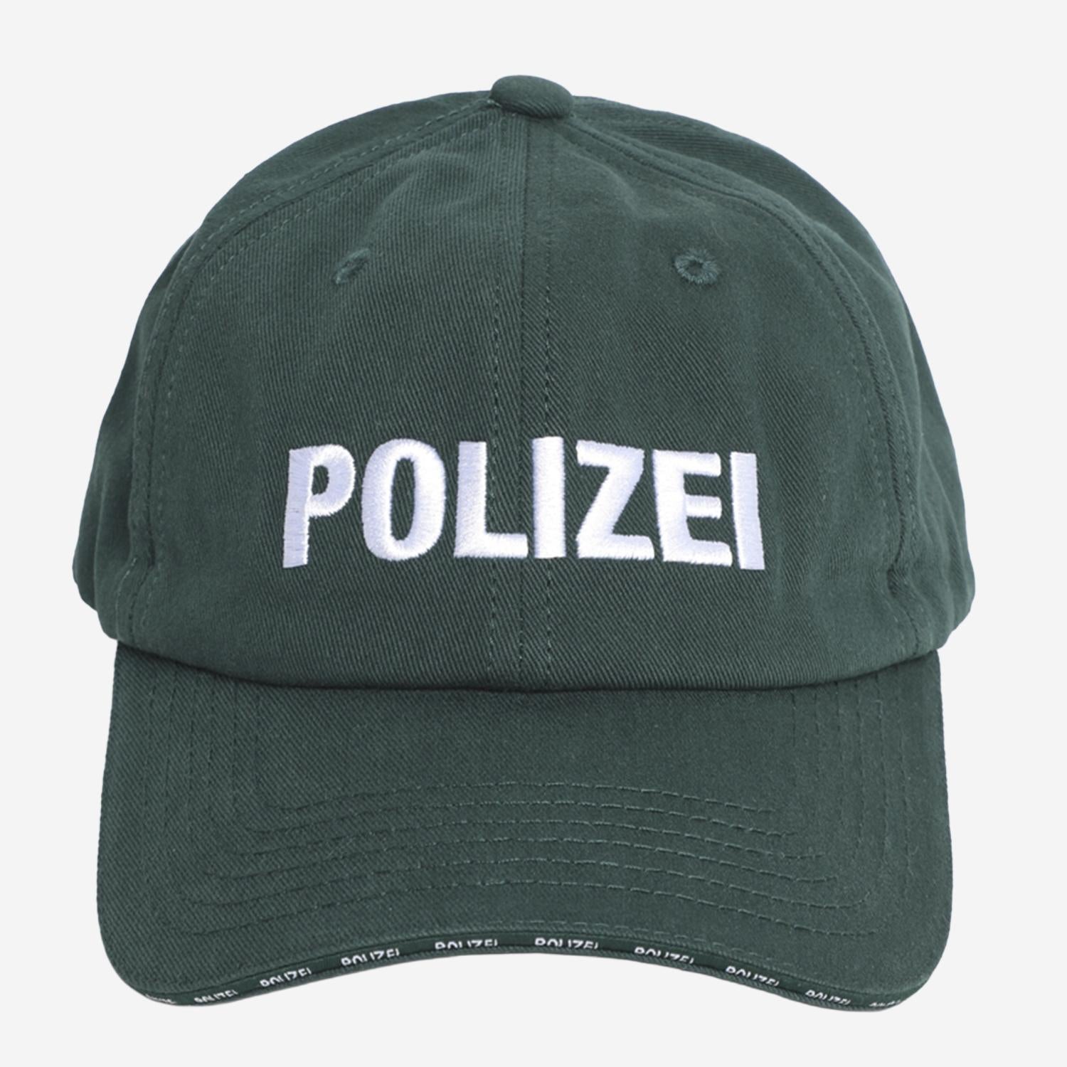 CAPPELLO DA BASEBALL IN COTONE UE54CA200Z GREEN VETEMENTS 