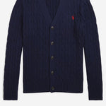 CARDIGAN IN COTONE CON LOGO 322925717 006 POLO RALPH LAUREN KIDS 