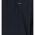 FELPA IN MISTO COTONE STRETCH CON LOGO CFWOSW2002MRUT5195 3989 WOOLRICH 