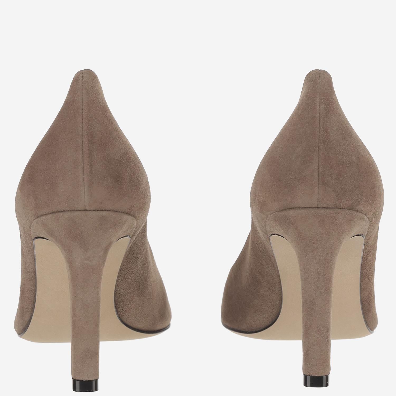 Décolleté Carla 80 in pelle scamosciata F1691L303 DAT THE ROW 